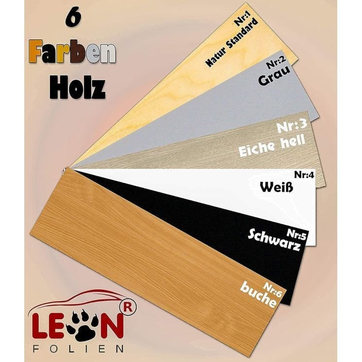 LEON - FOLIEN® Cake Topper Kuchendekoration Tortenstecker personalisiert mit Name Wunschtext Tortenaufleger aus Holz Tortenfigur