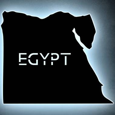 Ägypten personalisiert mit Wunschtext Egypt مصر Lasergravur Led
