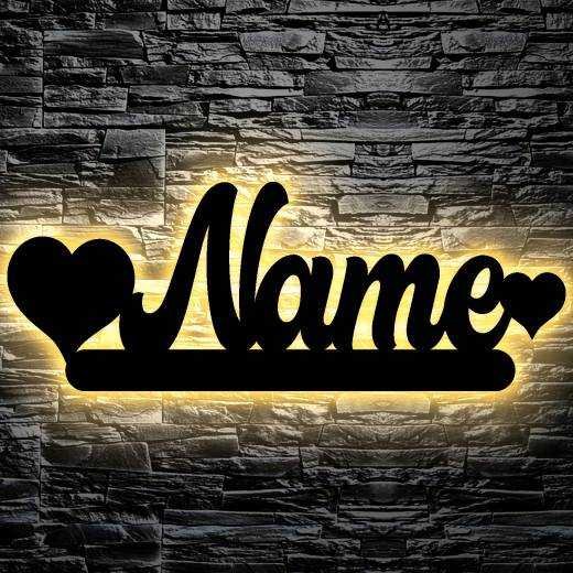 Schmetterling Schlummerlicht LED , Butterfly personalisiert mit Wunsch Namen Lasergravur