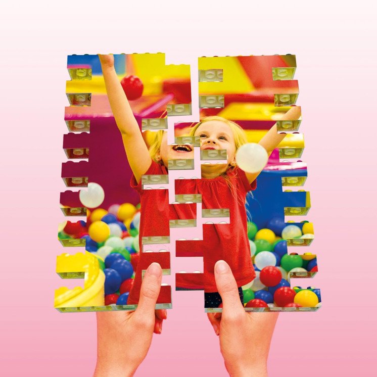 Personalisierte Bausteine mit Foto Puzzle in Eigenem Bild Bausteine Benutzerdefiniertes - Geschenk für