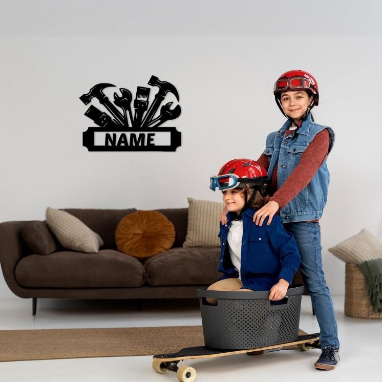 LEON FOLIEN Geschenke für Männer & Kinder Handwerker Mechaniker RGB LED Werkzeug Geschenkideen zum Geburtstag Für PAPA, DAD -